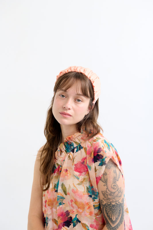 Mila Medium Headband – Peach