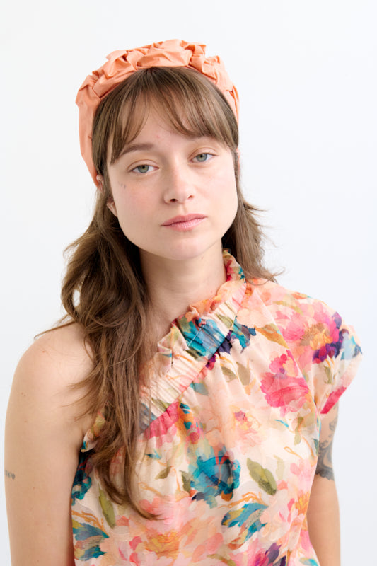 Ellen Narrow Headband – Orange
