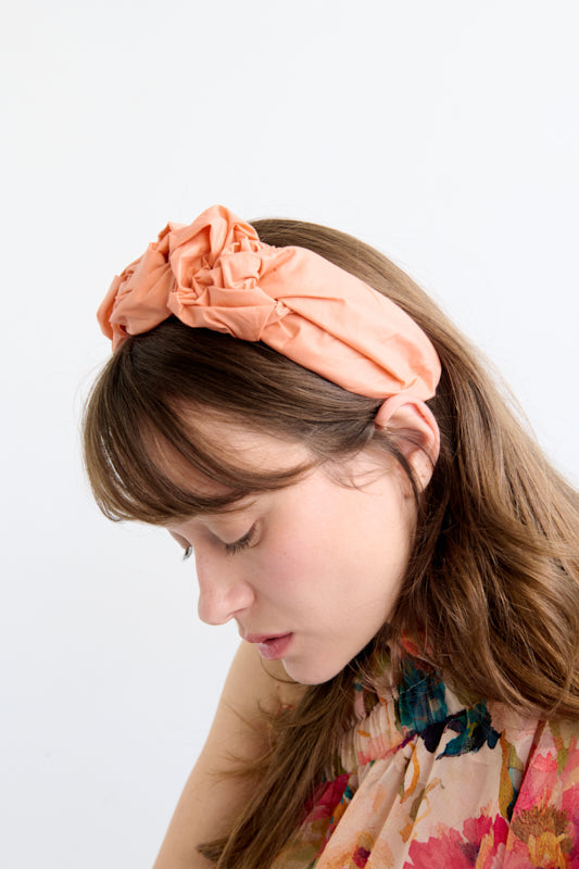 Ellen Narrow Headband – Orange