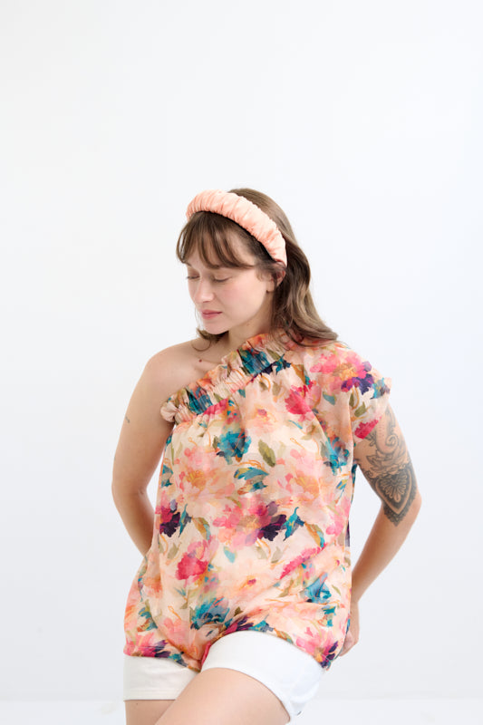 Mila Petite Headband – Peach