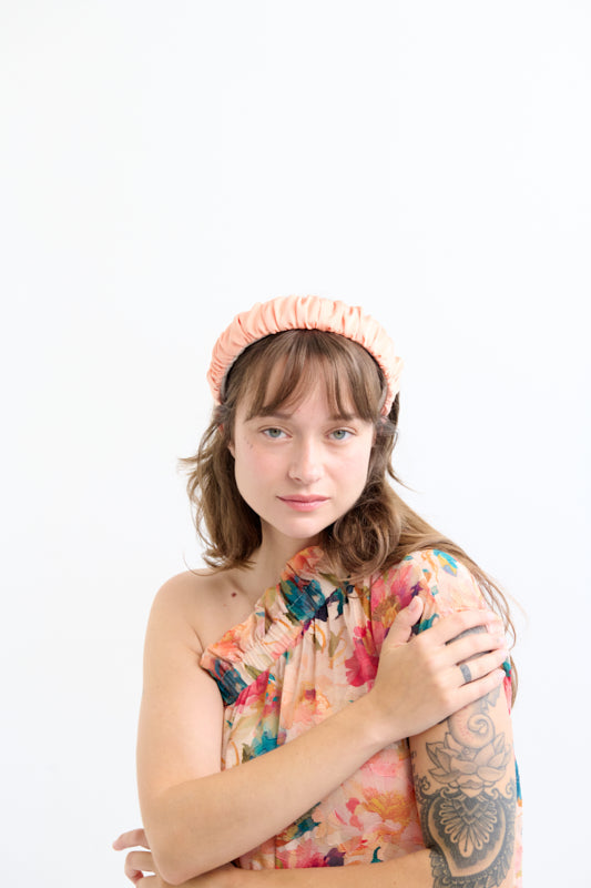 Mila Petite Headband – Peach