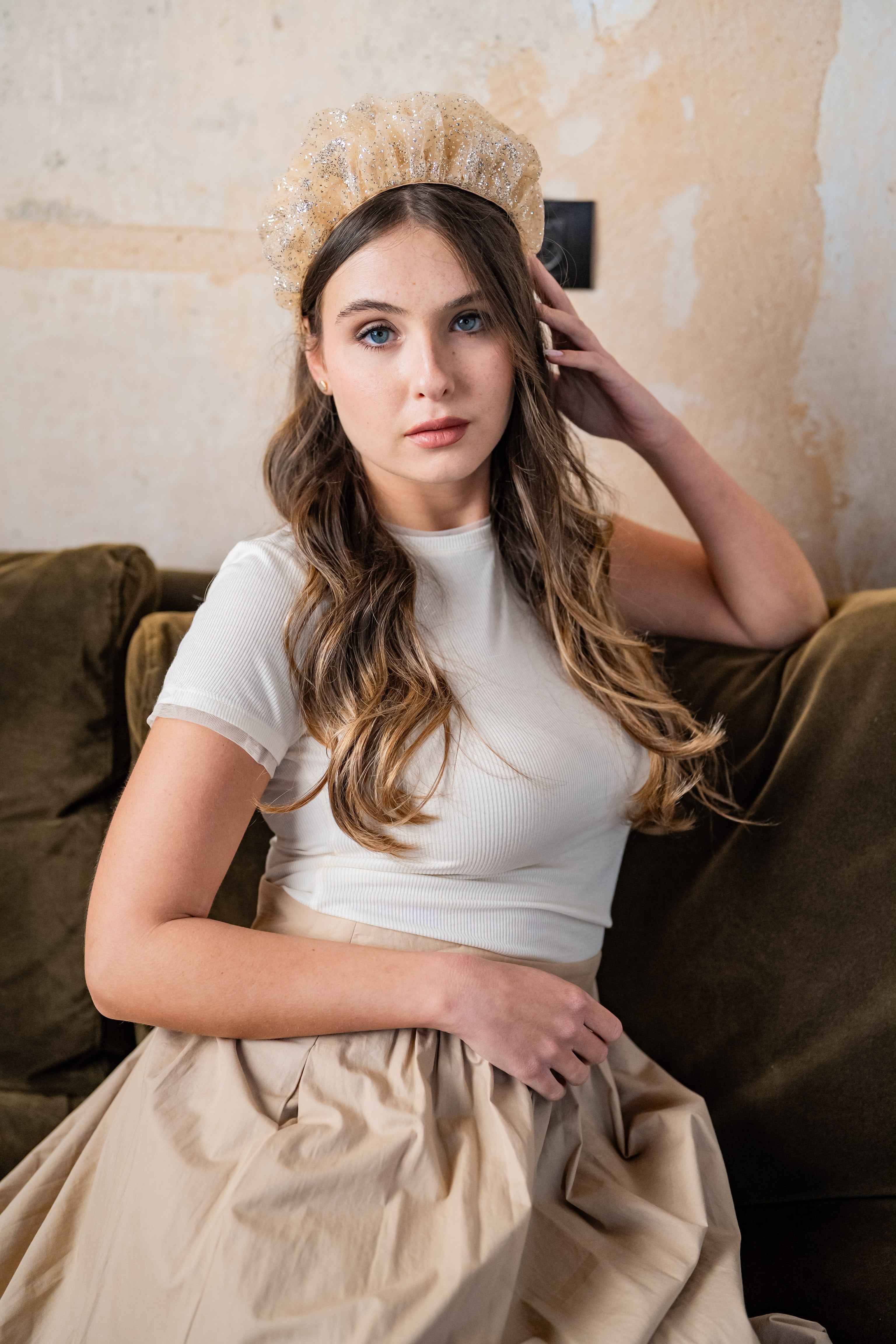 Renee Medium Rose Gold Headband