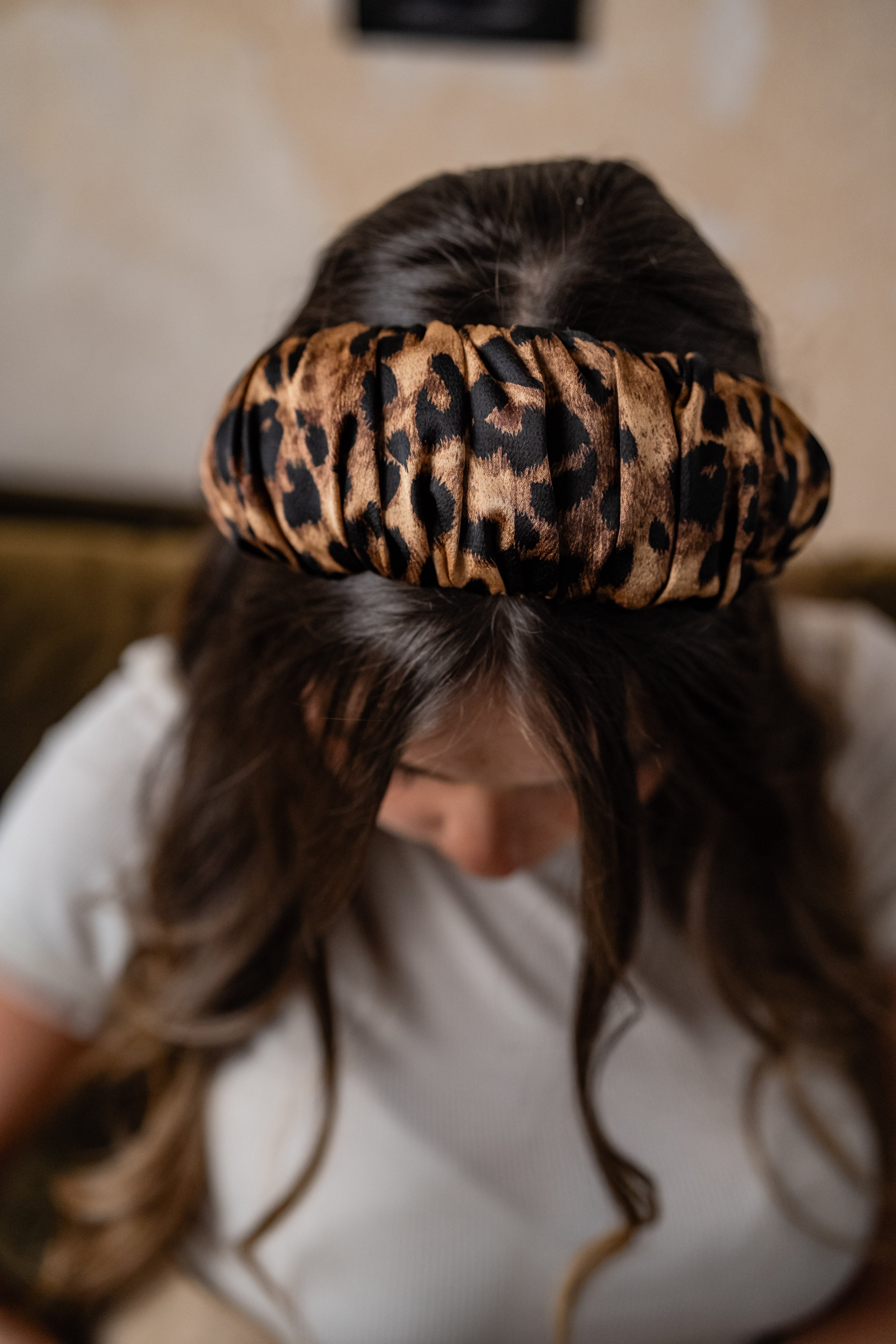 Mila Medium Leopard Headband
