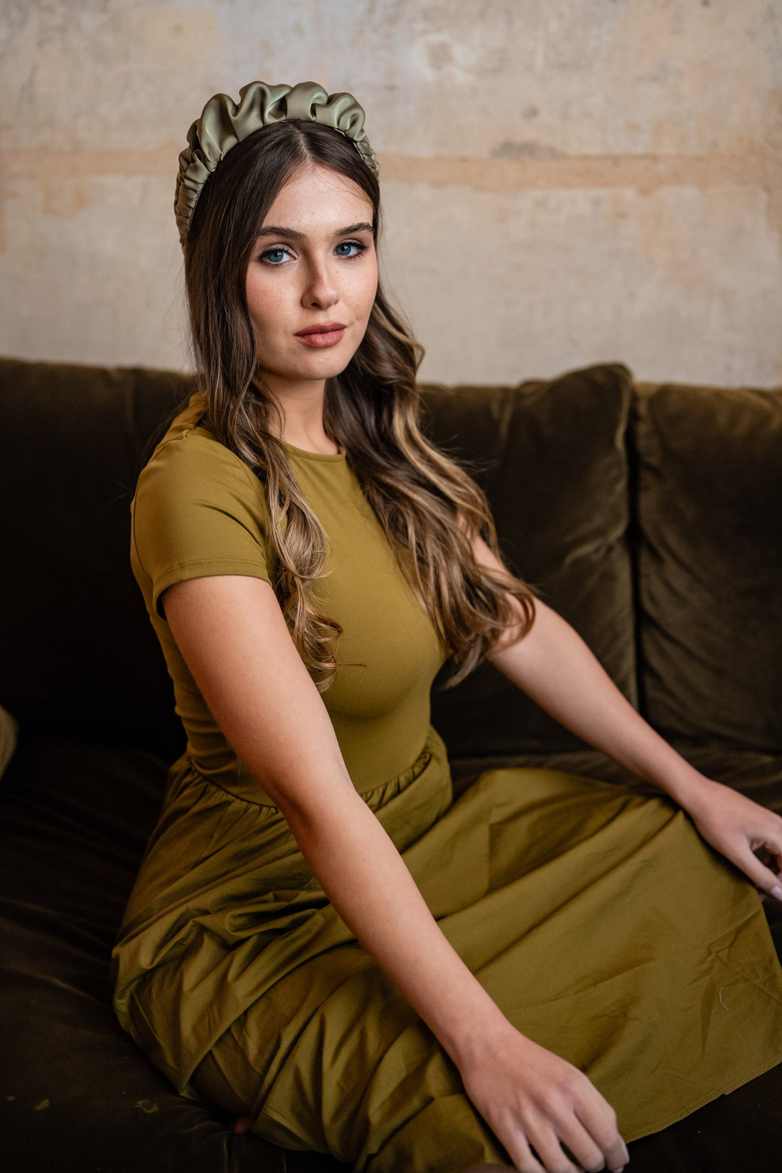 Jan Petite Smoky Green Headband