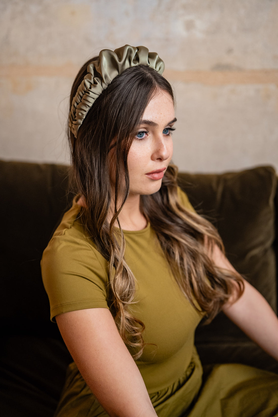 Jan Petite Smoky Green Headband
