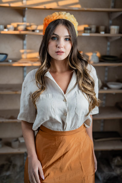 Renee Petite Orange Headband - Svadhisthana