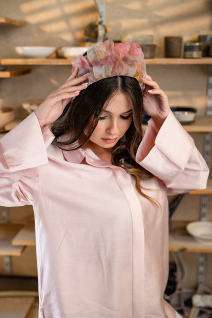 Renee Medium Pink Headband - Anahata