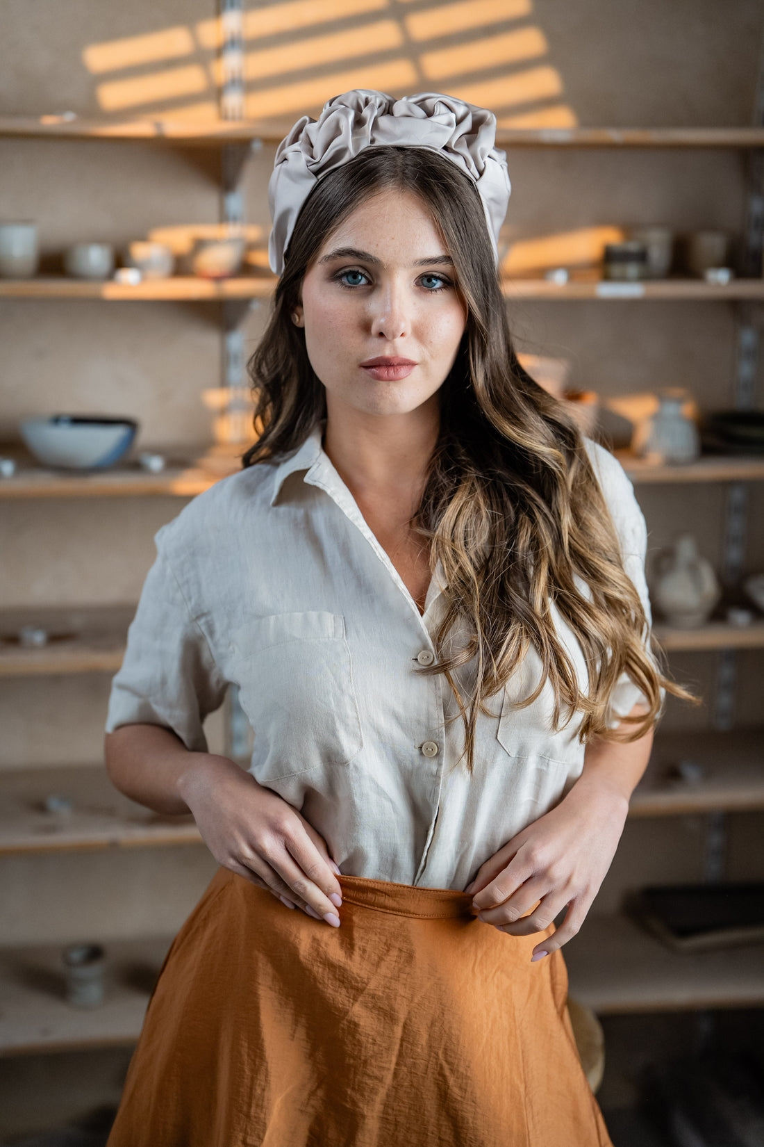 Ellen Medium Stone Headband