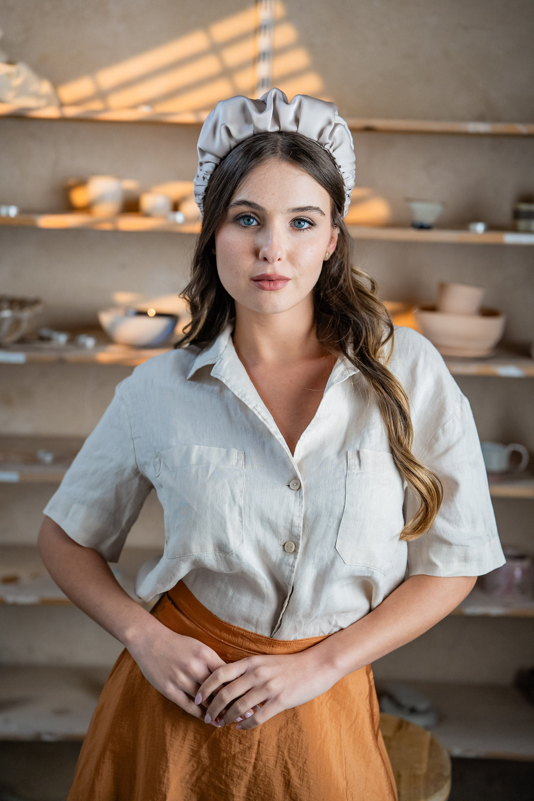 Jan Medium Stone Headband