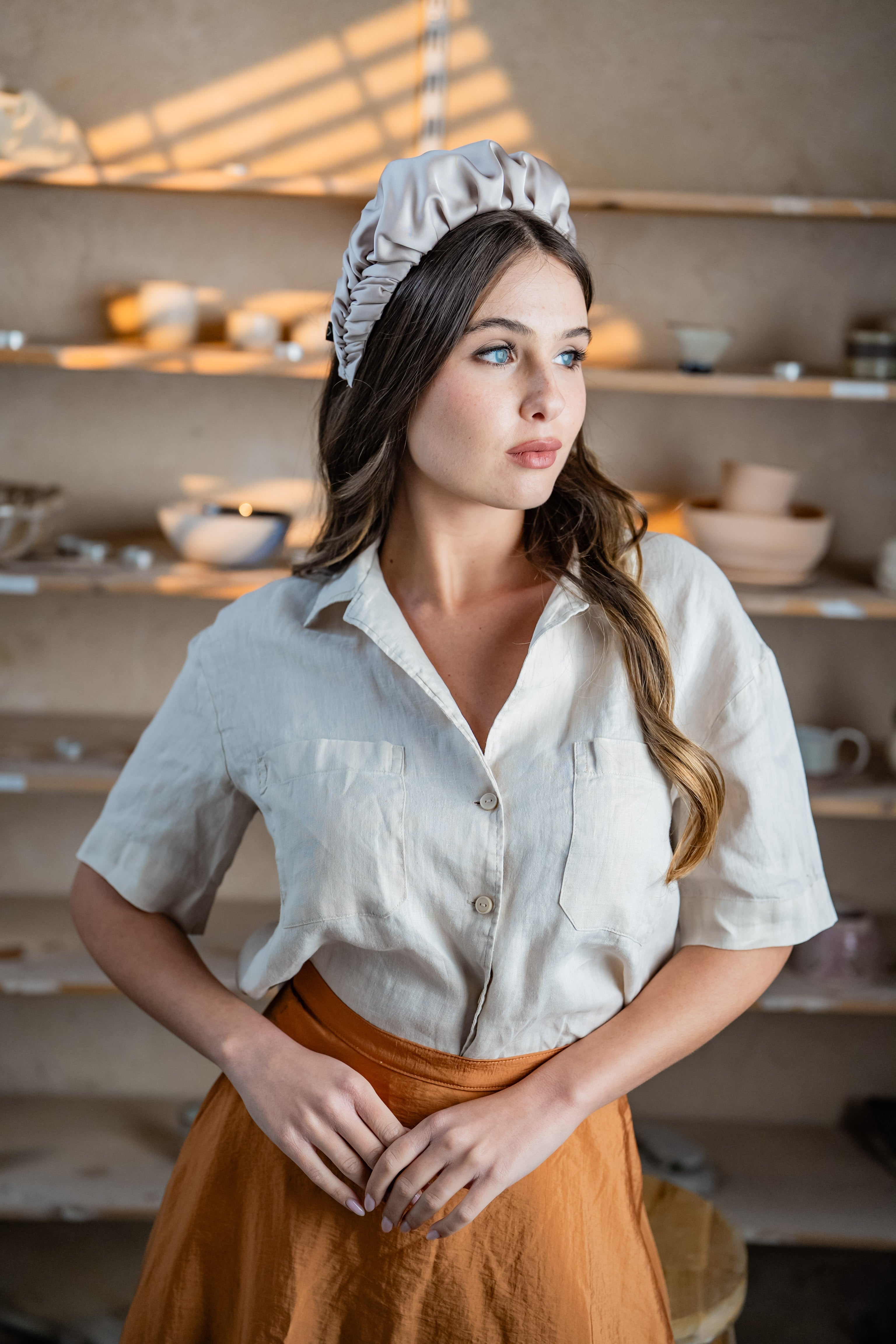 Jan Medium Stone Headband