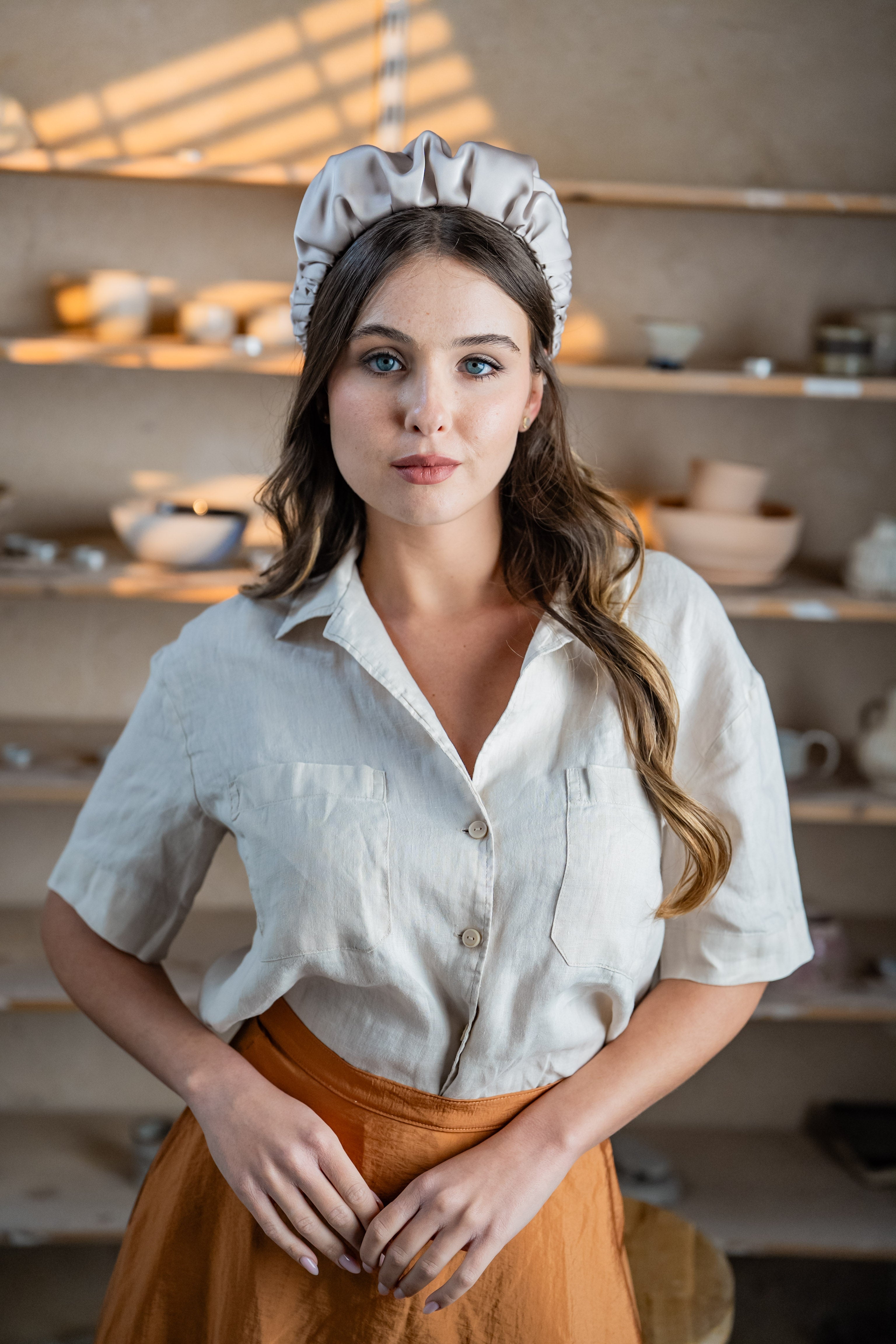 Jan Medium Stone Headband