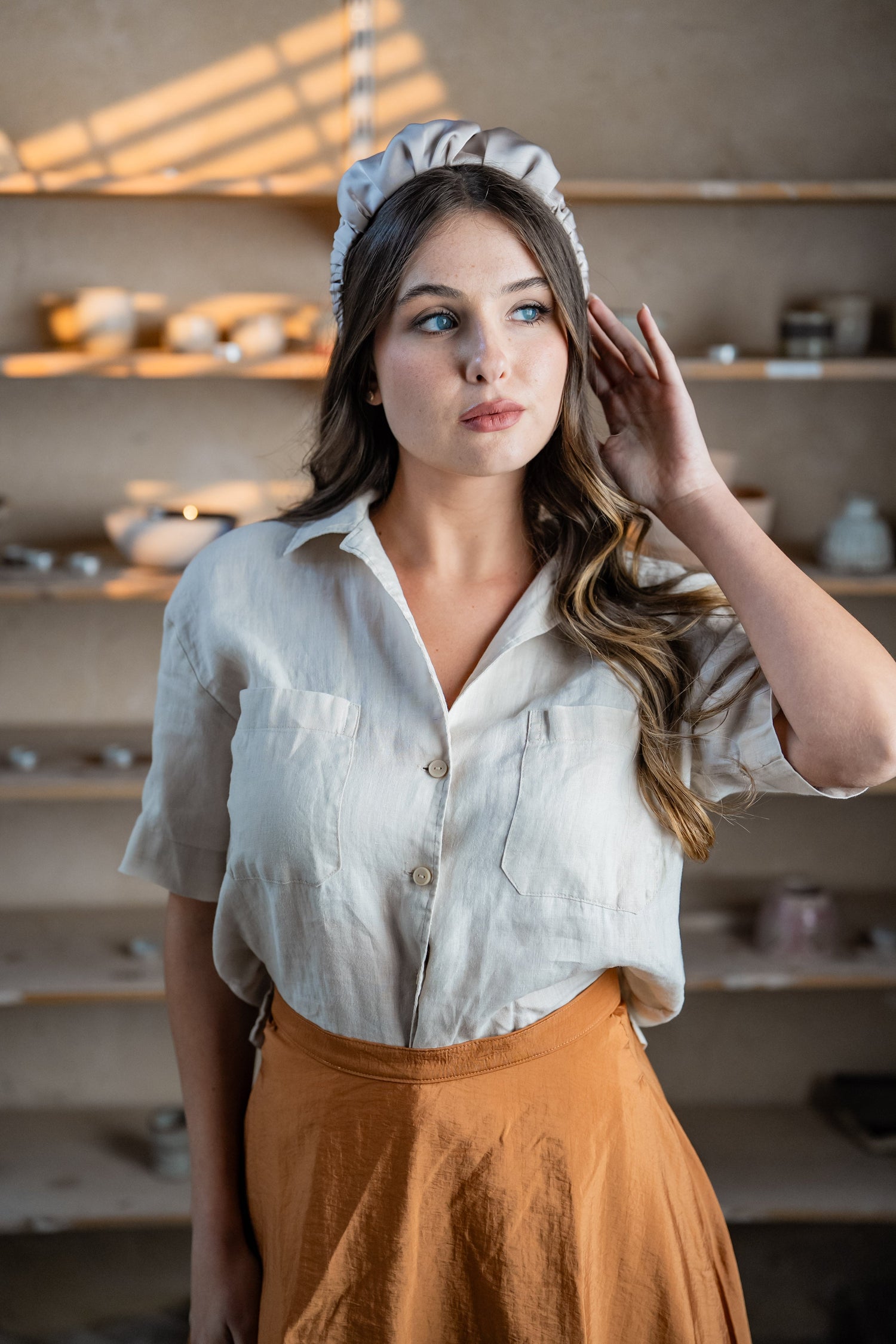 Jan Petite Stone Headband