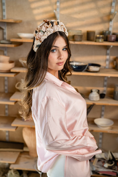 Renee Wide Bloom Headband