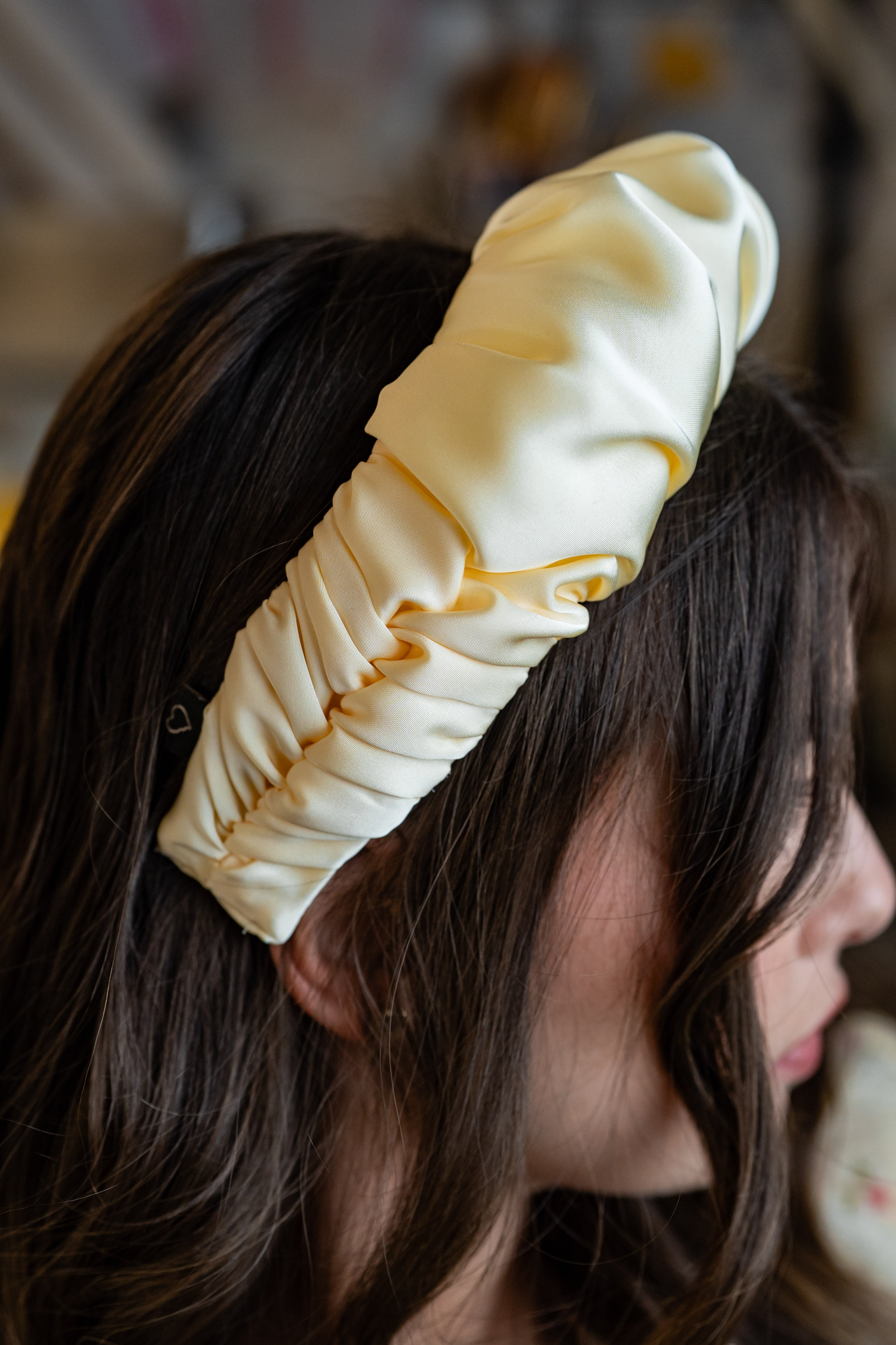 Jan Narrow Butter Headband