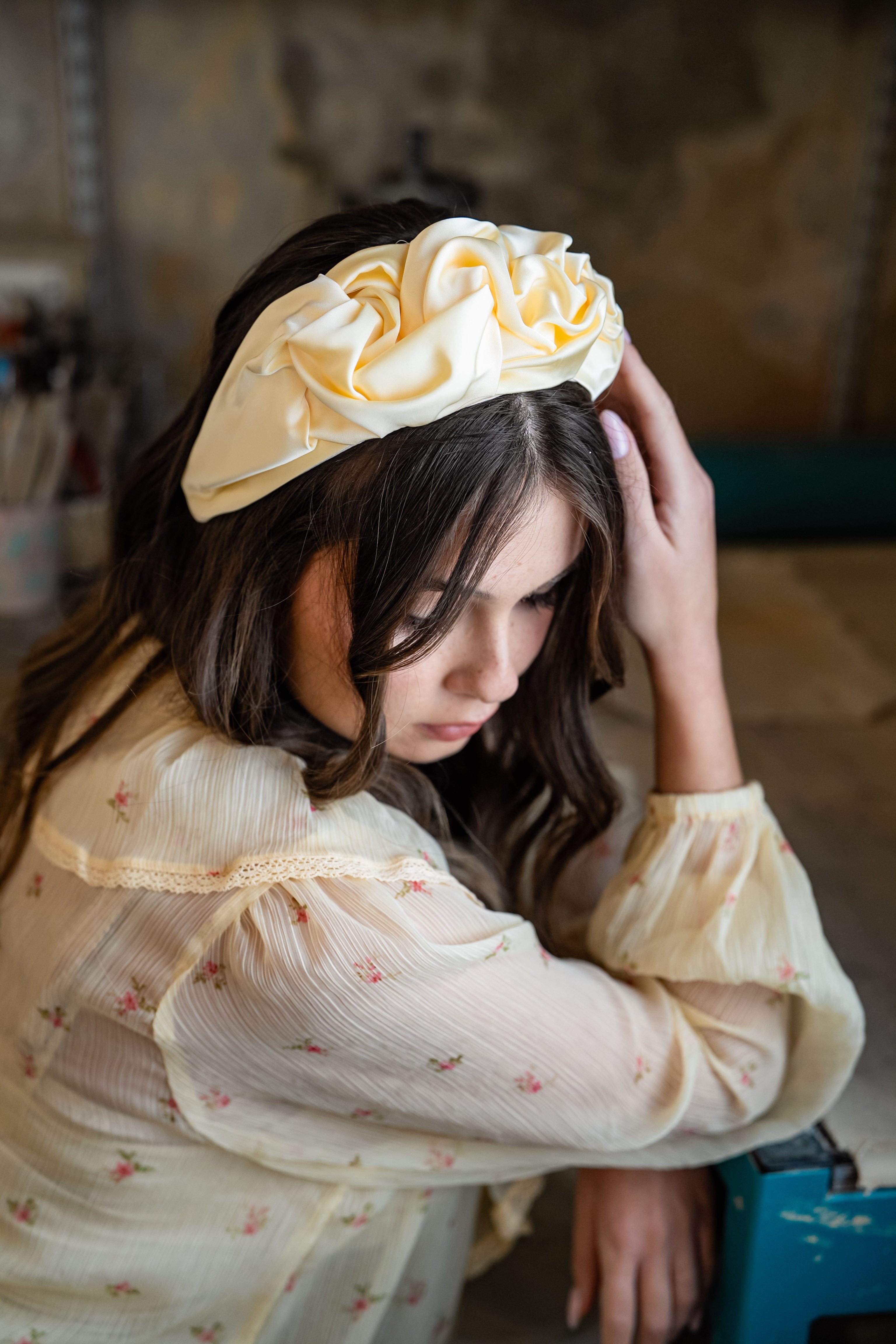 Ellen Medium Butter Headband