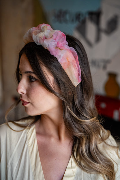 Renee Narrow Pink Headband - Anahata