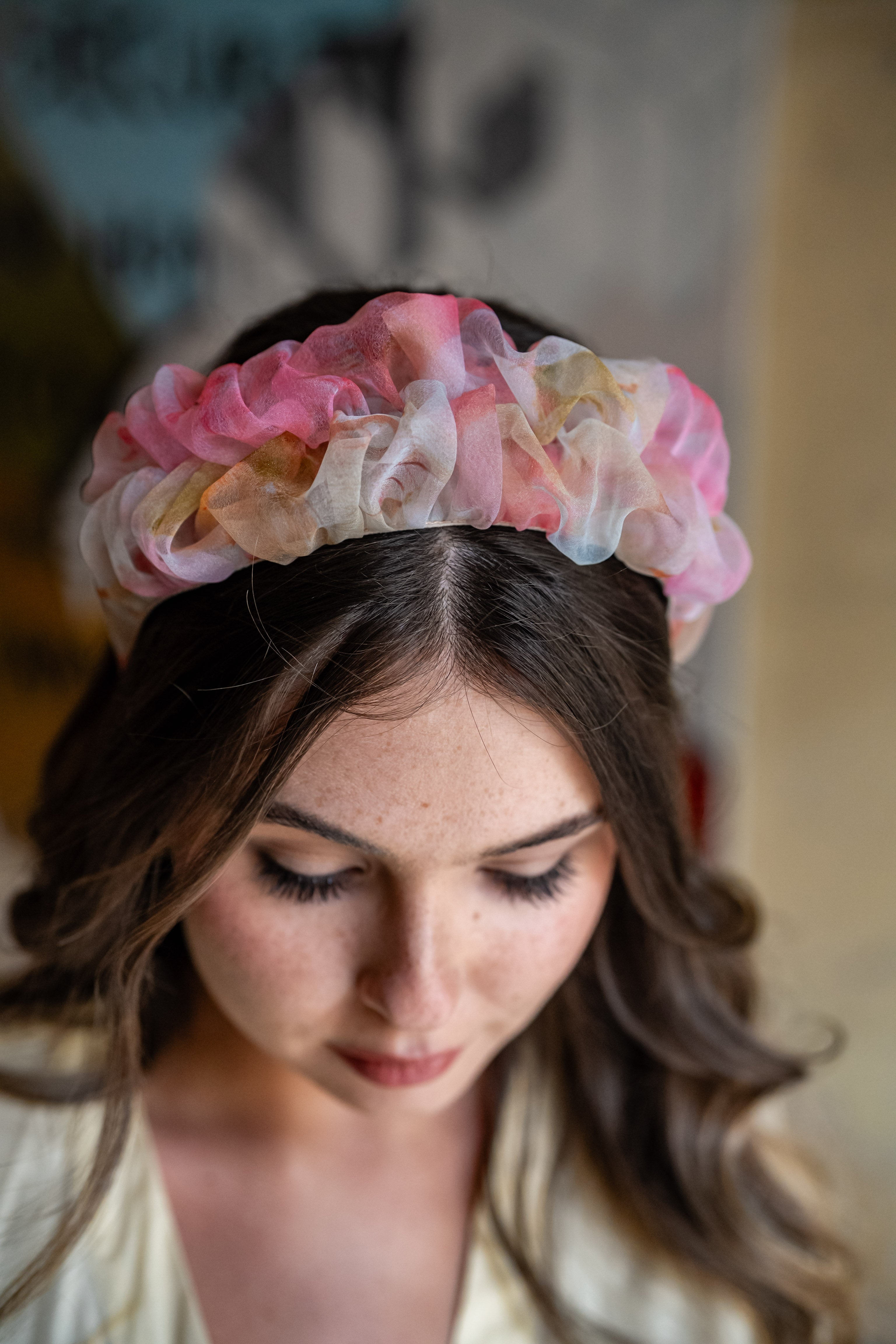 Renee Narrow Pink Headband - Anahata