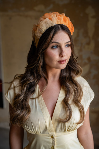 Renee Medium Orange Headband - Svadhisthana