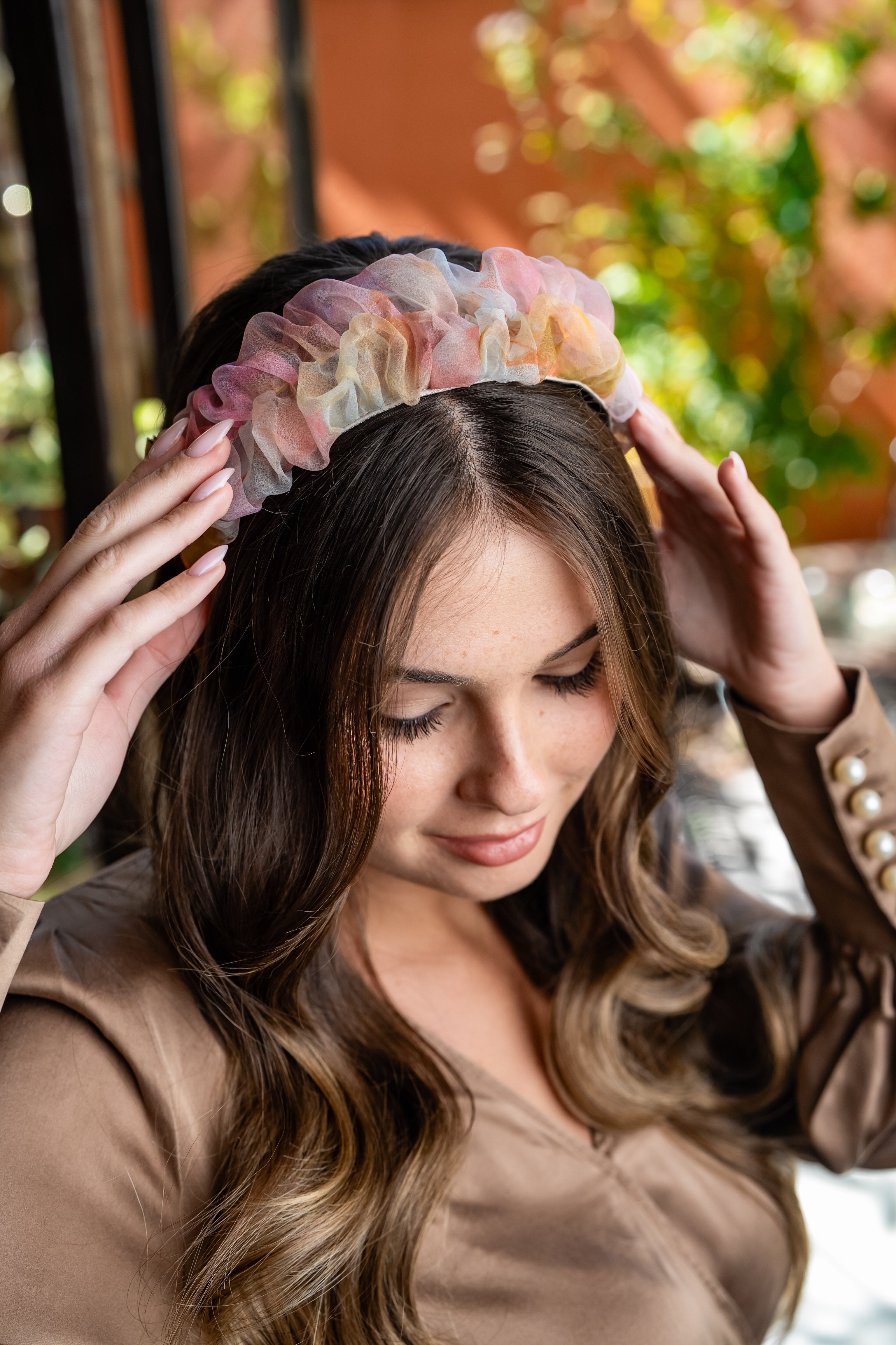 Renee Petite Pink Headband - Anahata