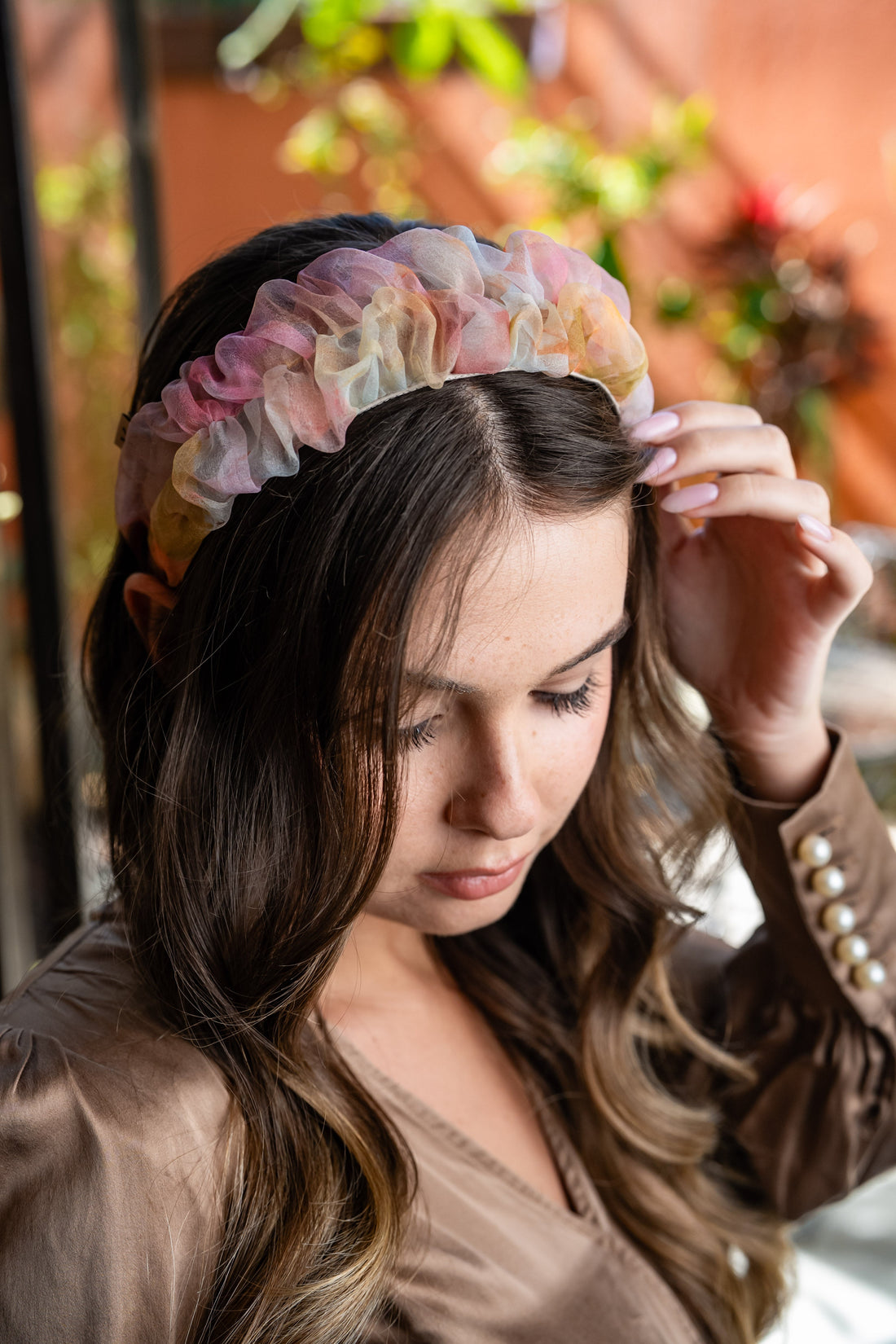 Renee Petite Pink Headband - Anahata