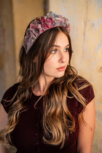 Renee Narrow Floral Headband -Agena