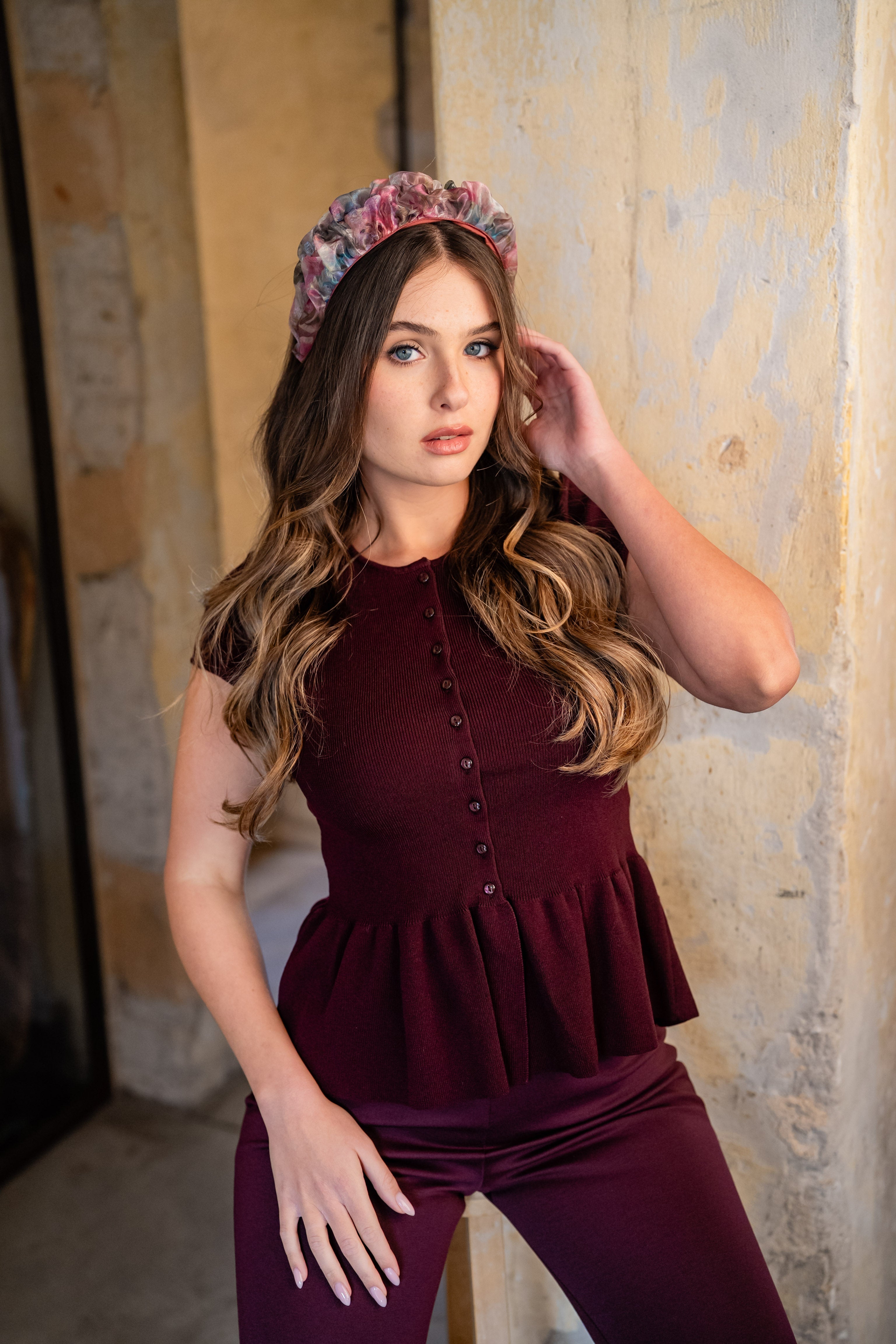 Renee Petite Floral Headband - Agena