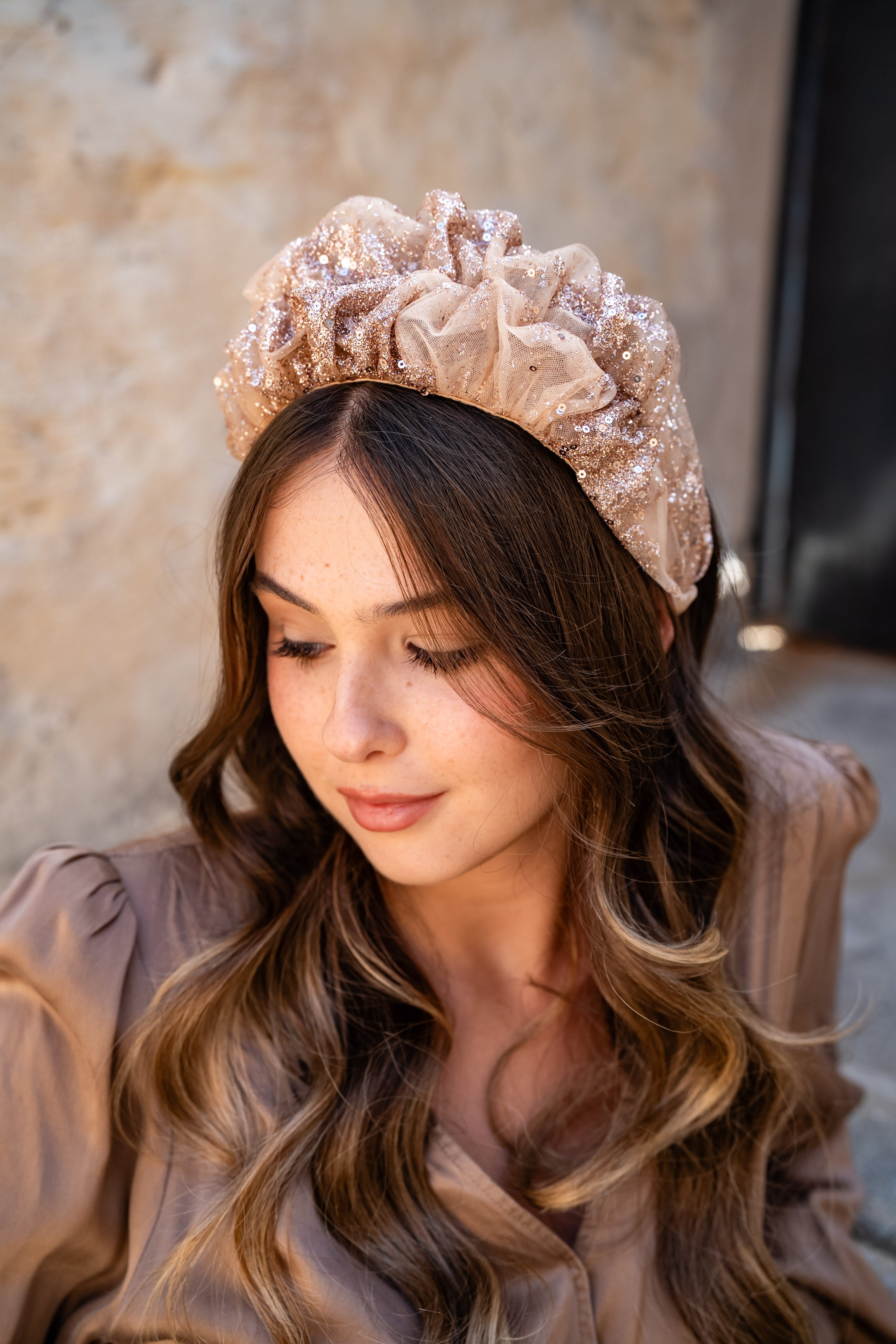 Renee Medium Rose Gold Headband