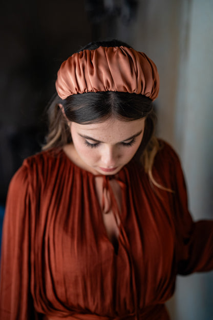 Mila Blush Tie Headband