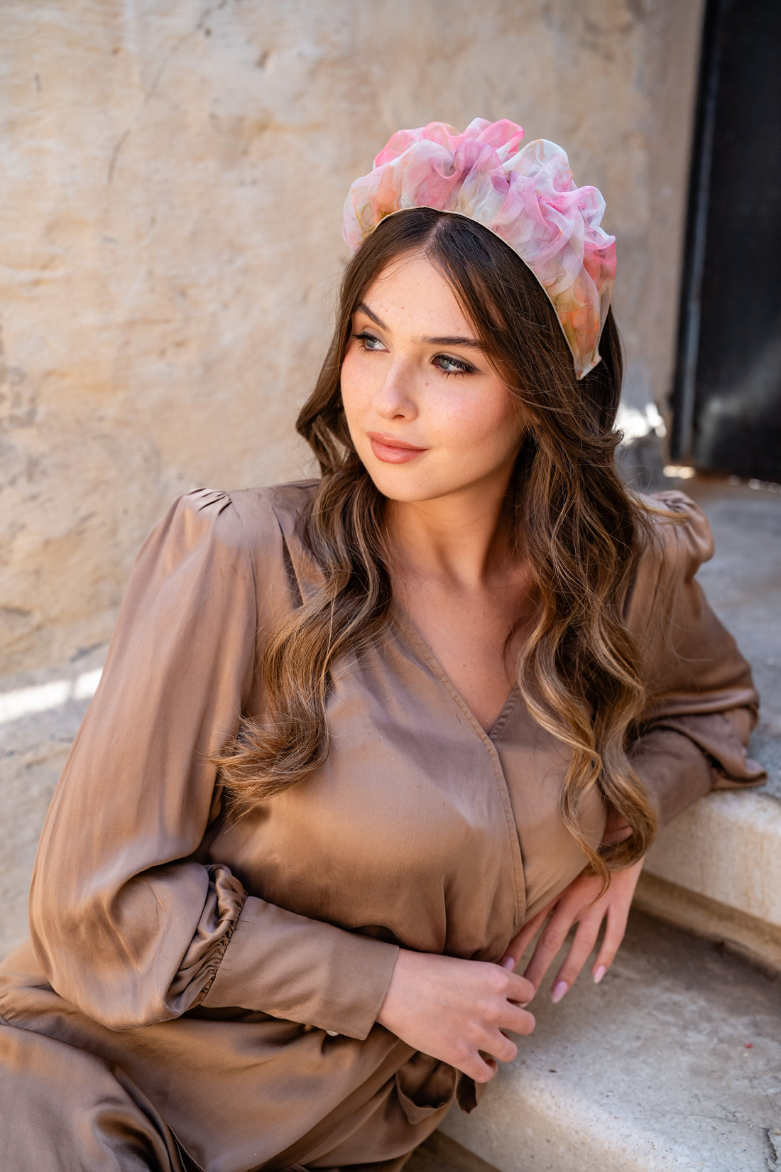 Renee Medium Pink Headband - Anahata