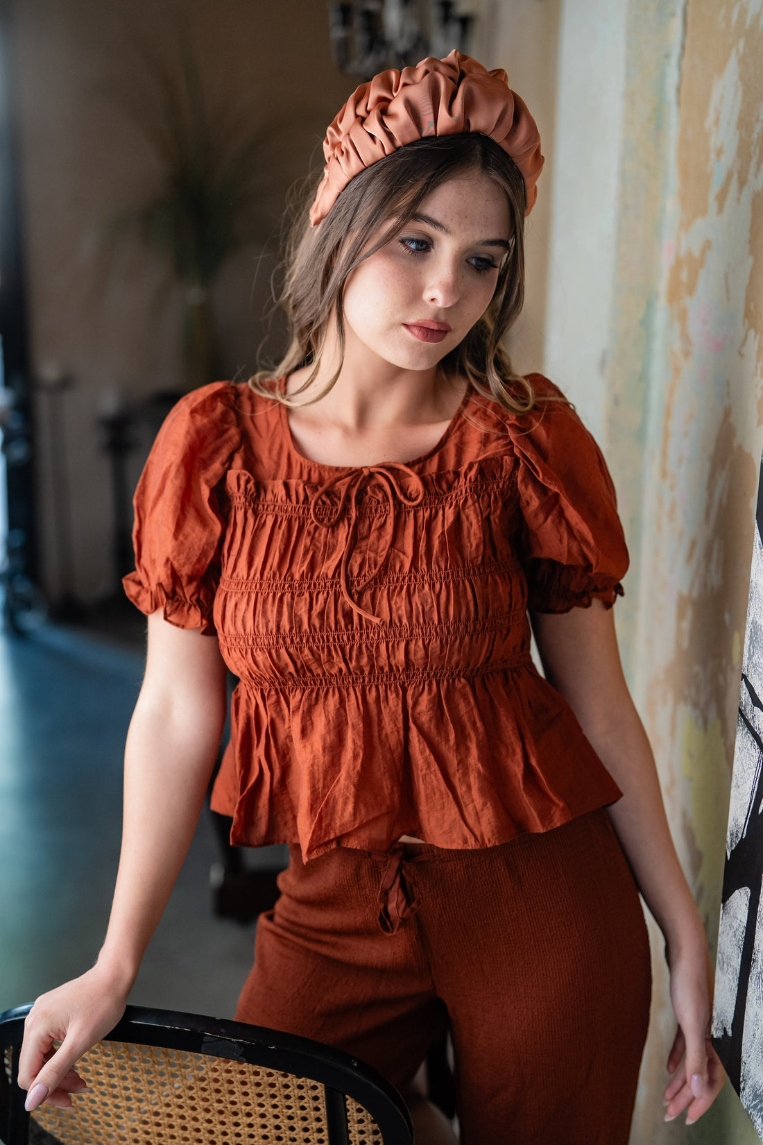 Nemesis Wide Blush Headband