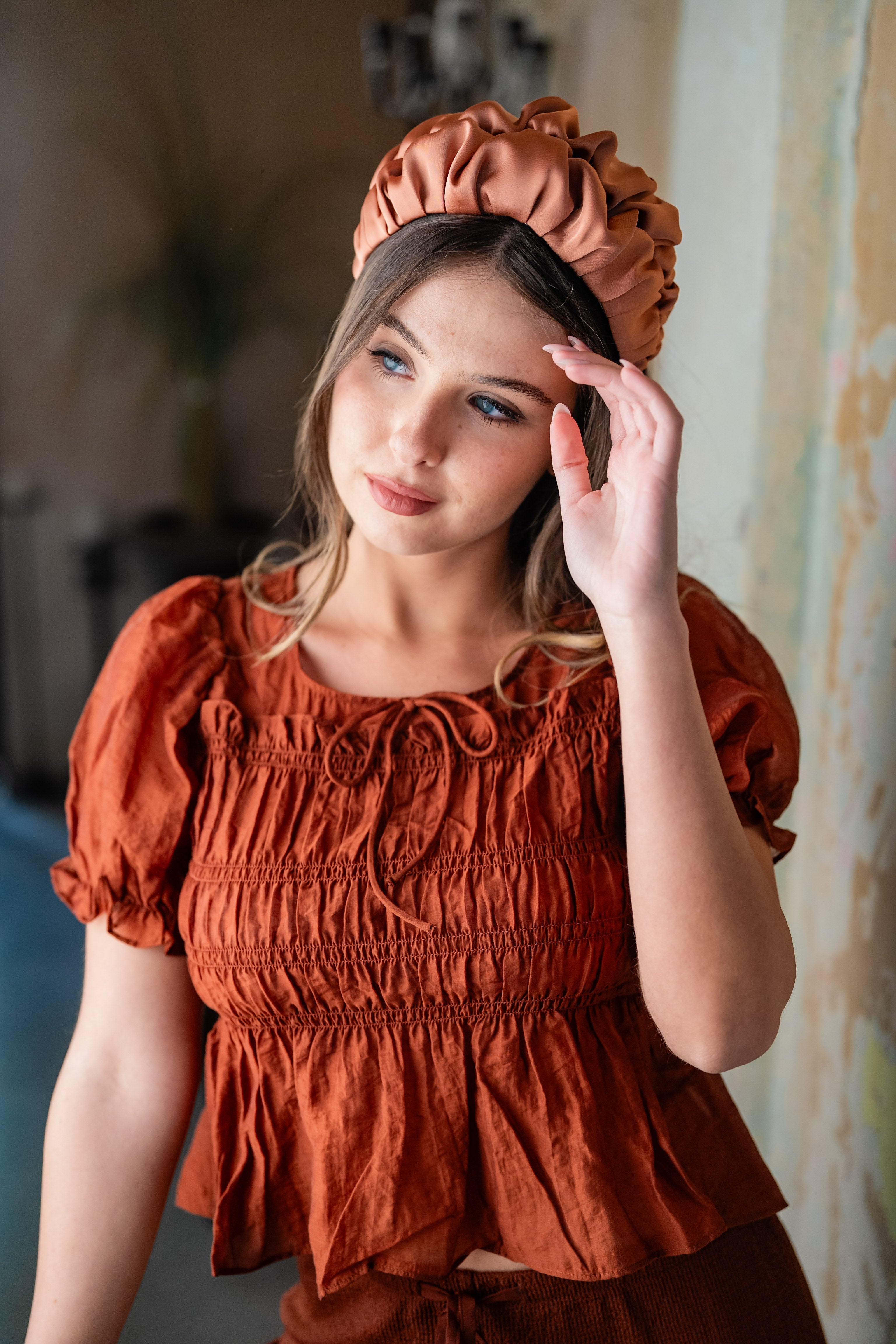 Nemesis Wide Blush Headband
