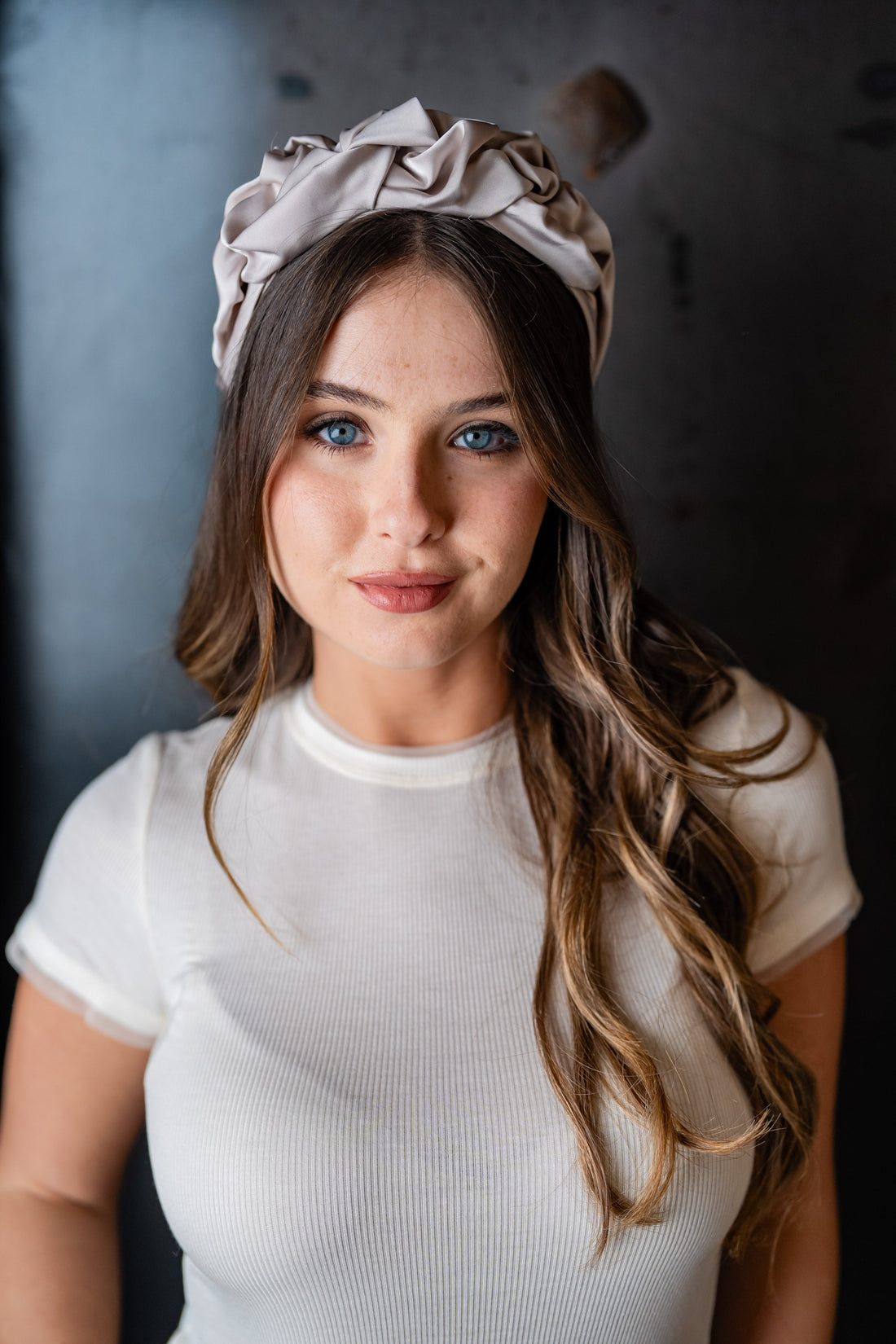 Ellen Narrow Stone Headband