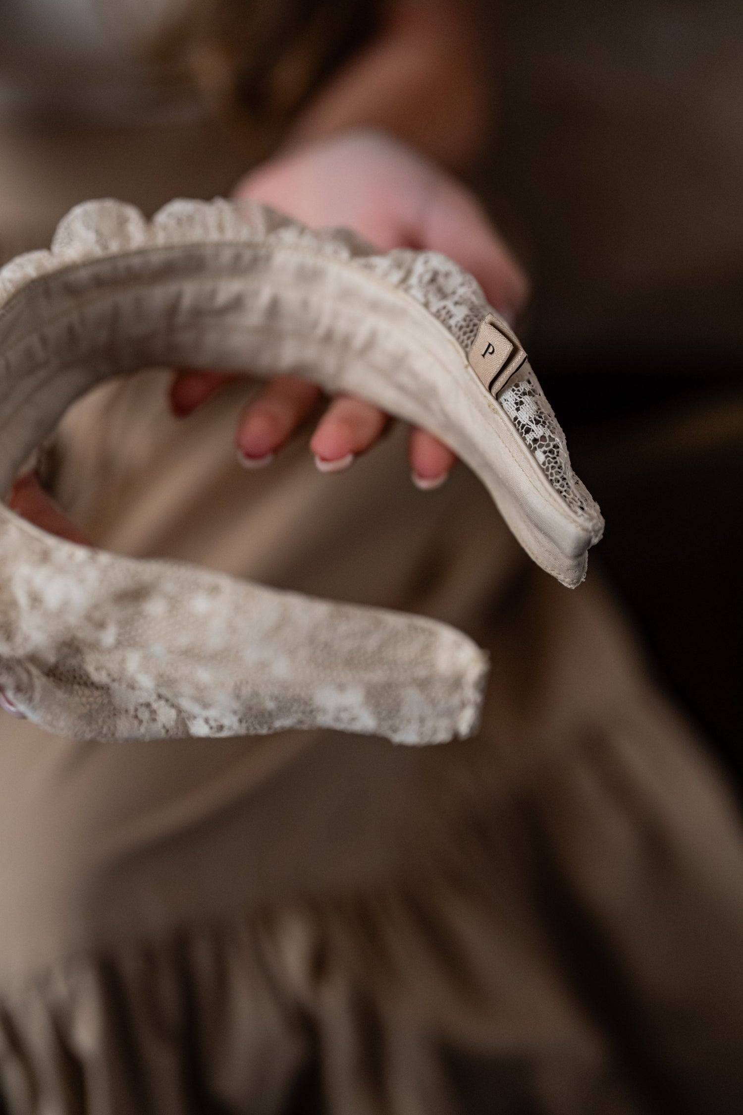 Renee Petite Butter Lace Headband