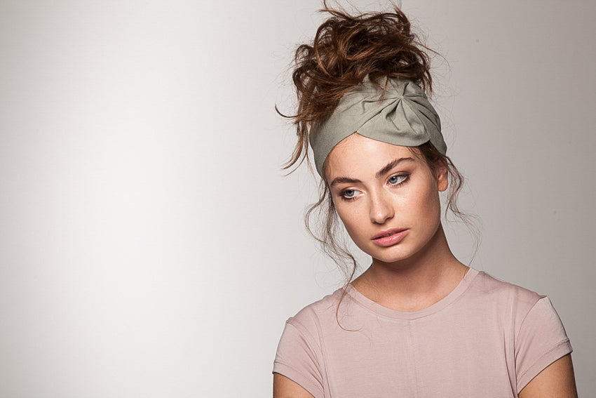 Narkis, Tie-in-Back, Olive Green